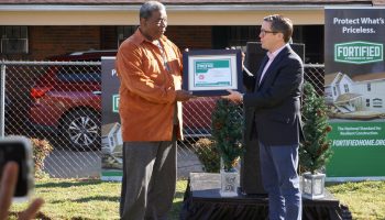 IBHS Awards 15,000th FORTIFIED Resiliency Designation to Alabama Home