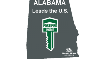 Alabama Leads the Nation with Largest Number of FORTIFIED Homes