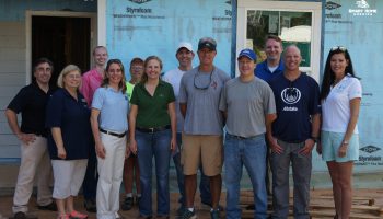 Volunteers Learn About FORTIFIED Construction with Habitat for Humanity