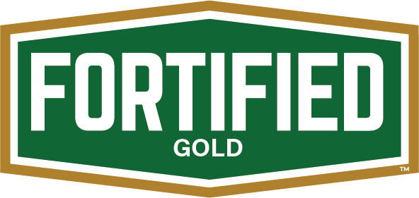 Fortified logo gold