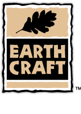 Logo earth craft house